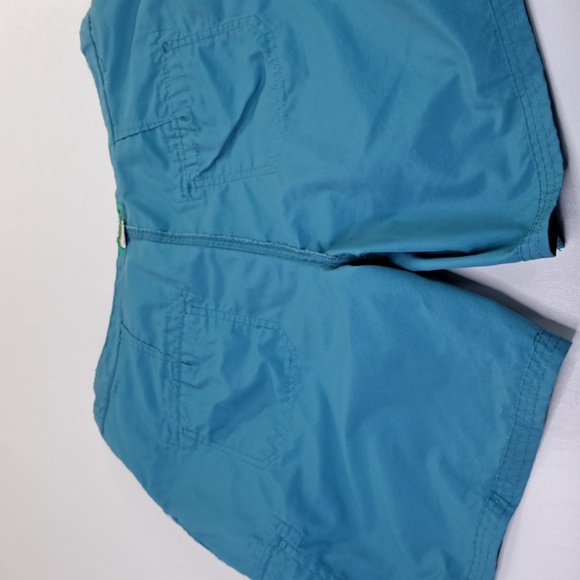 Haband's Fit-Forever Light Aqua Cargo Shorts Men's Size 40 - Picture 5 of 11